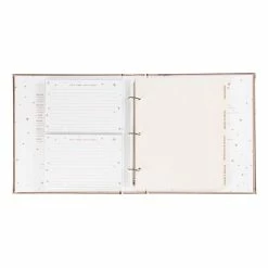 C.R Gibson (One Coast) C.R. Gibson Pocket Page Recipe Book | Rose Gold -Outlet Utensils Store qp12 22722 1