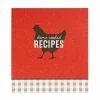 C.R Gibson (One Coast) C.R. Gibson Pocket Page Recipe Book | Home Cooked Recipes -Outlet Utensils Store qp12 22723