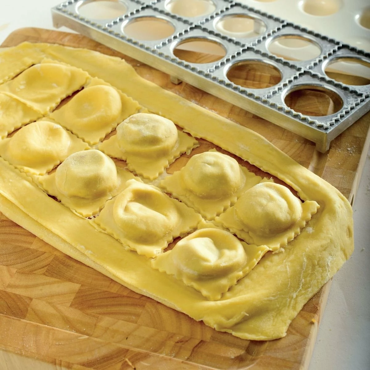 Norpro Jumbo Ravioli Maker With Press 7 Norpro Jumbo Ravioli Maker With Press - Image 5