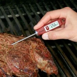 Escali Gourmet Digital Thermometer | Red -Outlet Utensils Store redtherm3