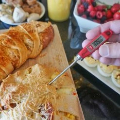 Escali Gourmet Digital Thermometer | Red -Outlet Utensils Store redtherm7