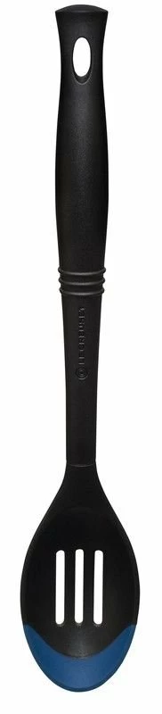 Le Creuset Revolution® Bi-Material Slotted Spoon | Marseille Blue 3 Le Creuset Revolution® Bi-Material Slotted Spoon | Marseille Blue