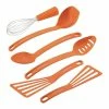 Rachael Ray 6-Piece Tools Set | Orange -Outlet Utensils Store rr 6 piece o1