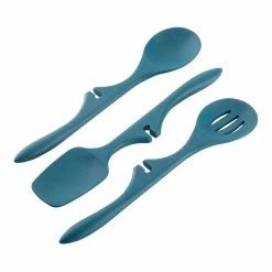 Rachael Ray 3-Piece Lazy Tool Set | Marine Blue -Outlet Utensils Store rr lazy tool set mb1
