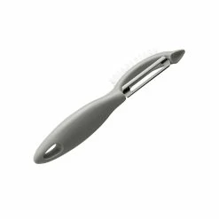 Rachael Ray Veg-A-Peel 3-in-1 Tool | Sea Salt Gray 5 Rachael Ray Veg-A-Peel 3-in-1 Tool | Sea Salt Gray -Outlet Utensils Store rr veg peel ssg 2 1 1