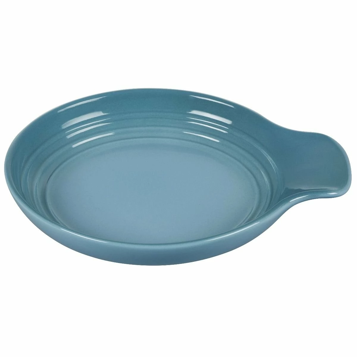 Le Creuset 6" Spoon Rest | Caribbean Blue 4 Le Creuset 6" Spoon Rest | Caribbean Blue - Image 2