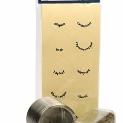 RSVP International RSVP Round Spice Label Set