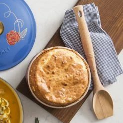 Le Creuset Revolution® Wooden Scraping Spoon -Outlet Utensils Store scrape2