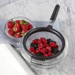 KitchenAid Non-Electrics KitchenAid Classic 7" Strainer | Black -Outlet Utensils Store strainer6