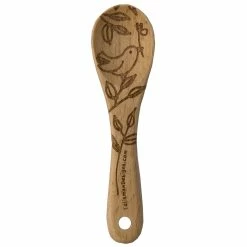 Talisman Designs Tiny Beechwood Salt Spoon (3.5")