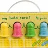Talisman Designs "Butter Baby" Corn Holders - 4 Pairs -Outlet Utensils Store talisman designs butter baby corn holders 4pk 0920 compressed