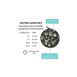 Danica Brands Now Designs By Danica Tortilla Warmer | Botanical Cacti -Outlet Utensils Store tortilla warmer instructions