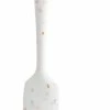 Trudeau White Confetti 11" Silicone Spatula -Outlet Utensils Store trudeau white confetti 11 spatula 05118583