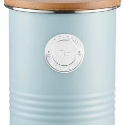 Typhoon Living Collection 1-Quart Tea Canister | Blue