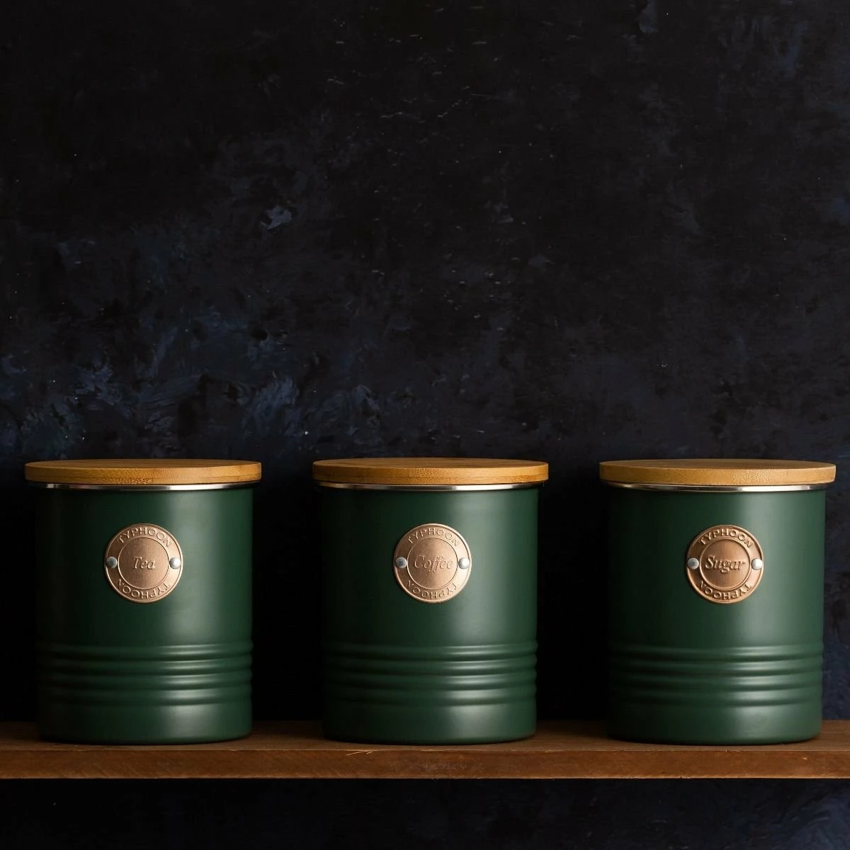 Typhoon Living Collection 1-Quart Tea Canister | Green 4 Typhoon Living Collection 1-Quart Tea Canister | Green - Image 2