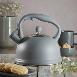 Typhoon Otto Stovetop Kettle | Grey -Outlet Utensils Store typhoon otto grey stove top kettle