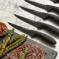 Viners Everyday Steak Knives | Set Of 6 -Outlet Utensils Store viners steak life