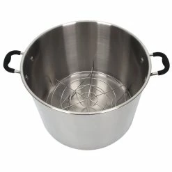 Kitchen Crop Harvest Stainless Steel Multi-Use Canner With Glass Lid -Outlet Utensils Store vkp1130 1000 04