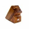 Wusthof Cutlery Wusthof 17-Slot Knife Block | Acacia 1 Wusthof Cutlery Wusthof 17-Slot Knife Block | Acacia -Outlet Utensils Store wusthof acacia knife block